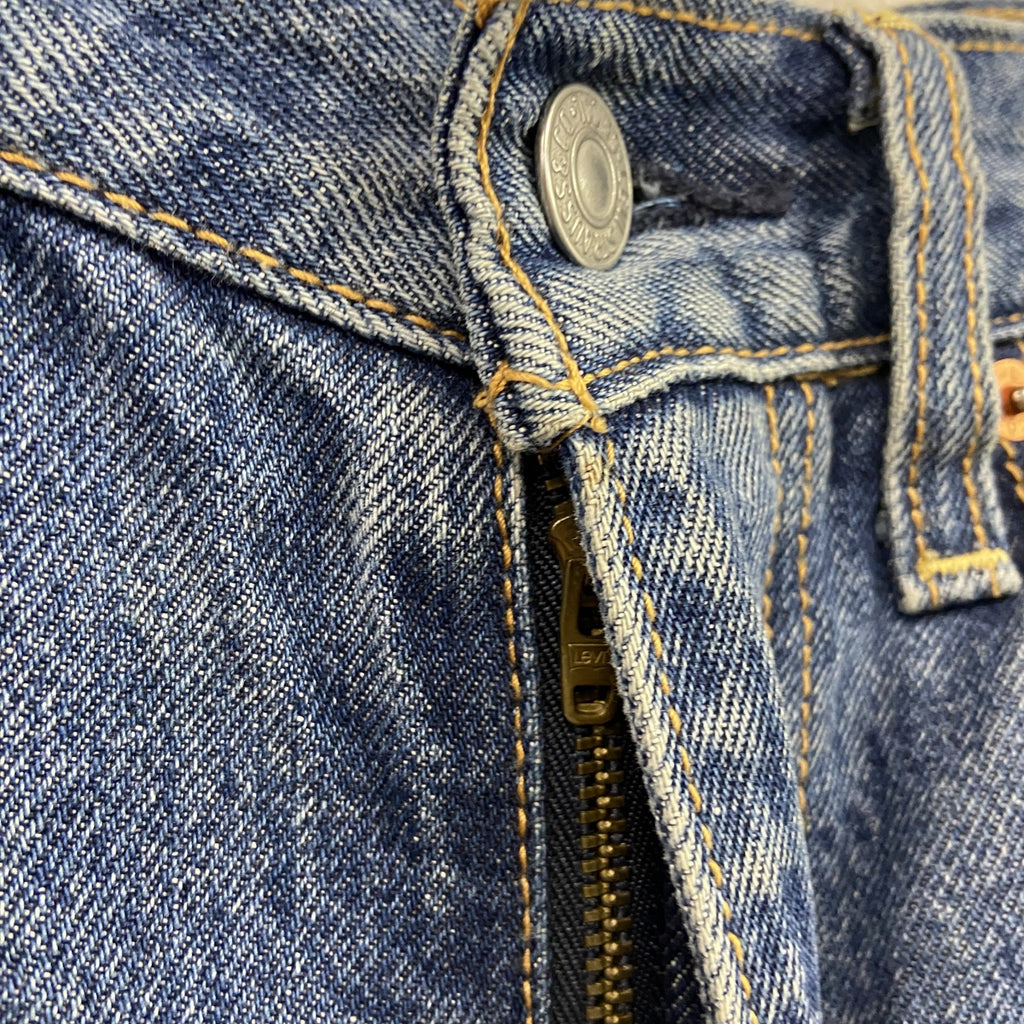 Levi's Premium　リーバイスプレミアム　フレアデニムパンツ/ジーンズ　ジップフライ　インディゴ　W24サイズ　古着