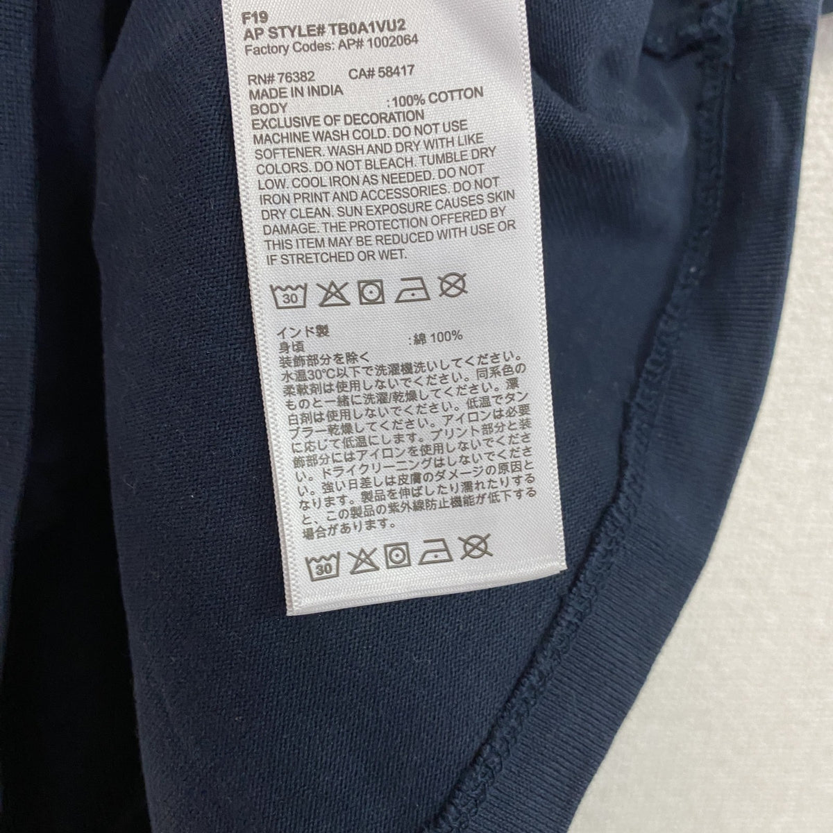 Timberland　ティンバーランド　半袖Ｔシャツ　紺　ネイビー　Mサイズ Tシャツ カットソー メンズ 古着
