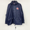 90s　CHAPS RALPH LAUREN　チャップスラルフローレン　フルジップナイロンジャケット　紺　ネイビー　Lサイズ　　ヴィンテージ　古着