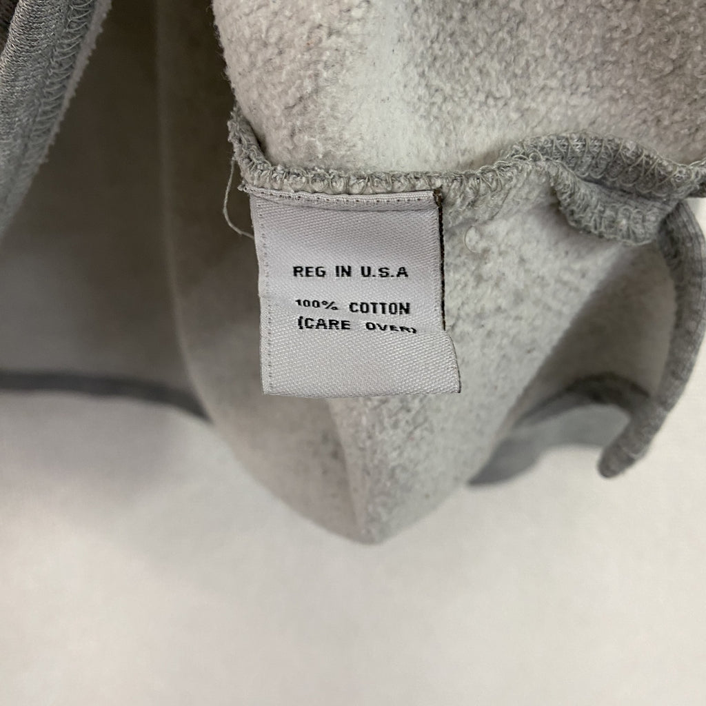 90s　Calvin Klein Jeans　カルバンクラインジーンズ　スウェット/トレーナー　デカロゴ　ヴィンテージ　グレー　Lサイズ スウェットトップス メンズ コットン 古着