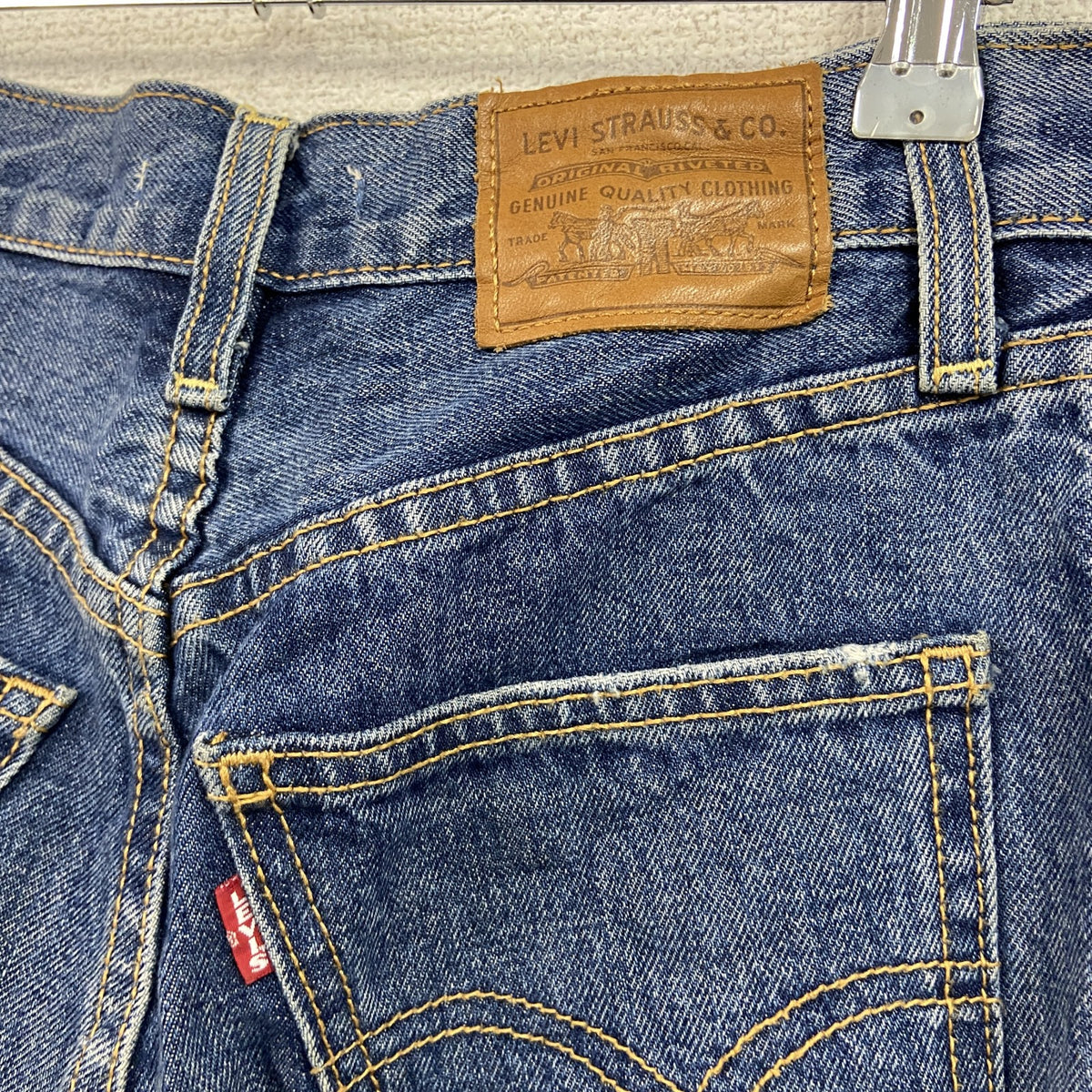 Levi's Premium　リーバイスプレミアム　フレアデニムパンツ/ジーンズ　ジップフライ　インディゴ　W24サイズ　古着
