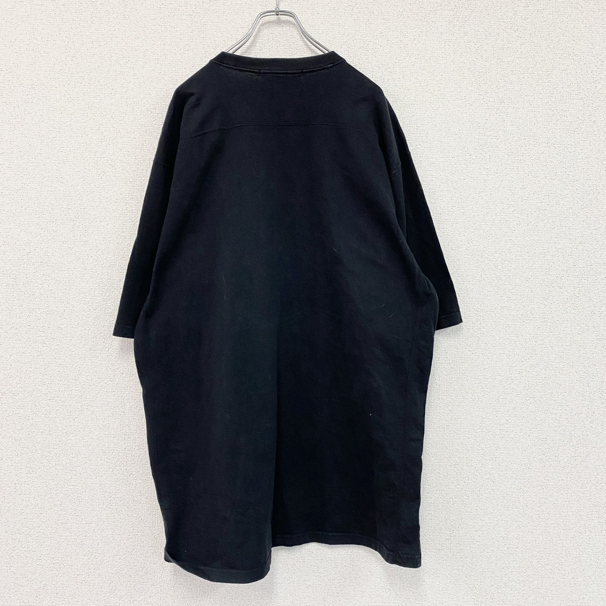INDIGO-RED　インディゴレッド　半袖プリントＴシャツ　黒　ブラック　2XLサイズ Tシャツ カットソー メンズ 古着