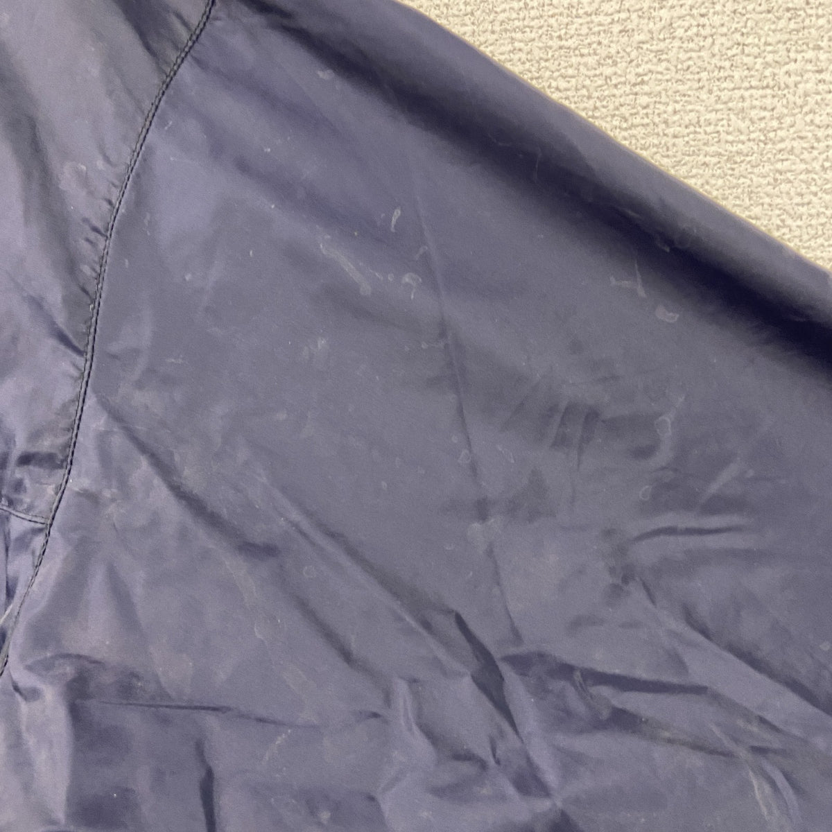 90s　CHAPS RALPH LAUREN　チャップスラルフローレン　フルジップナイロンジャケット　紺　ネイビー　Lサイズ　　ヴィンテージ　古着