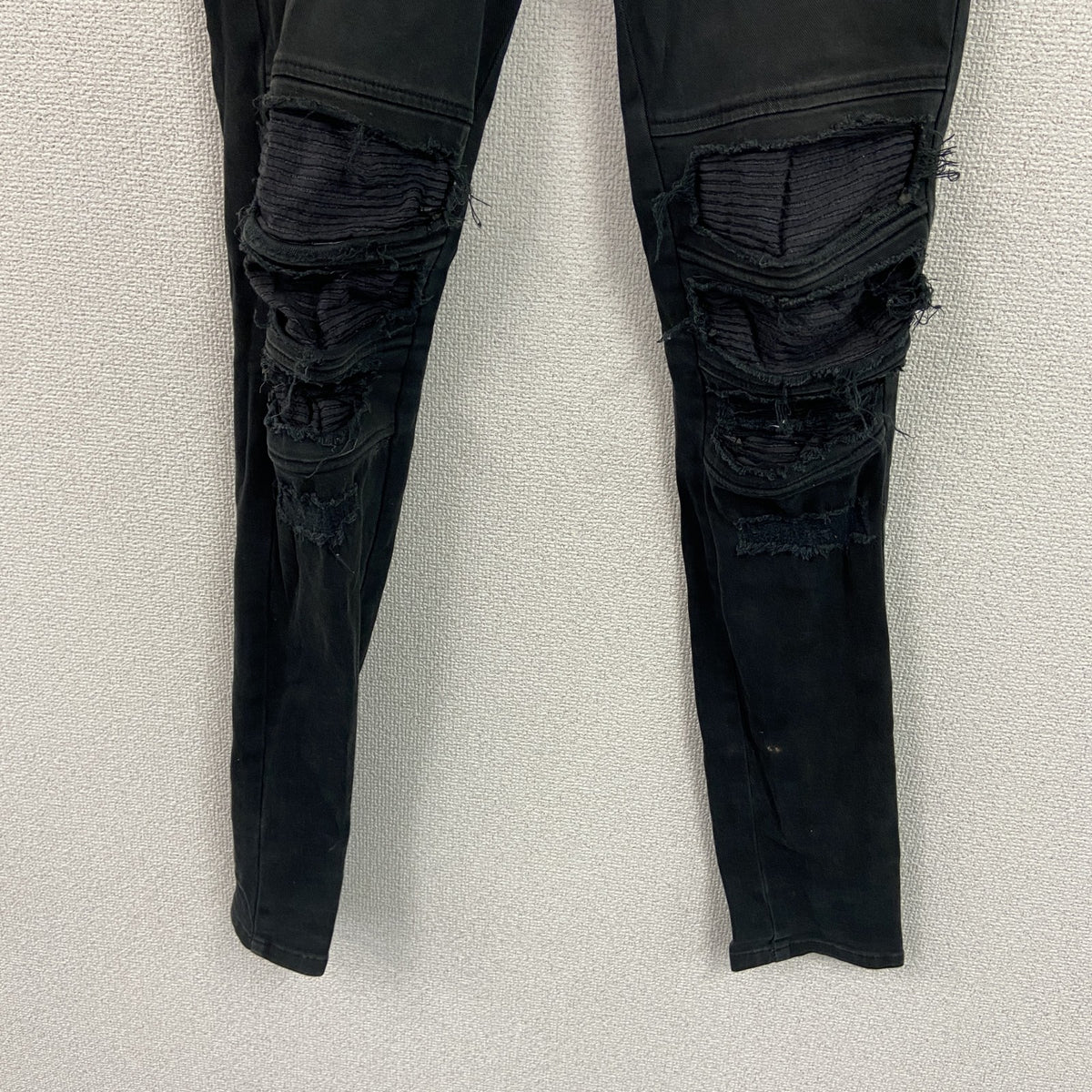 Danke Schon　ダンケシェーン　デニムパンツ/ジーンズ　スキニーパンツ　ジップフライ　黒　ブラック　古着