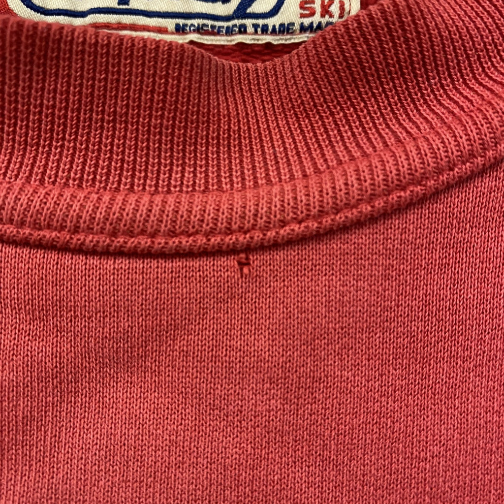 90s～　REPLAY　リプレイ　スウェット/トレーナー　ヴィンテージ　赤　レッド　Lサイズ　古着