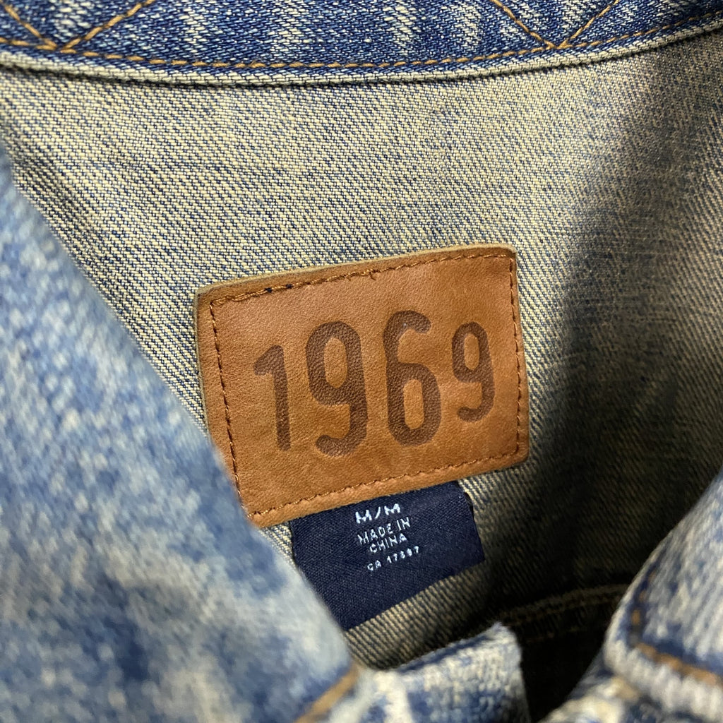 GAP　ギャップ　4thタイプ　デニムジャケット/Gジャン　インディゴ　Mサイズ　古着