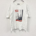 ABAHOUSE　アバハウス　半袖プリントTシャツ　エッフェル塔　トロカデロ広場　白　ホワイト　Mサイズ　　　古着