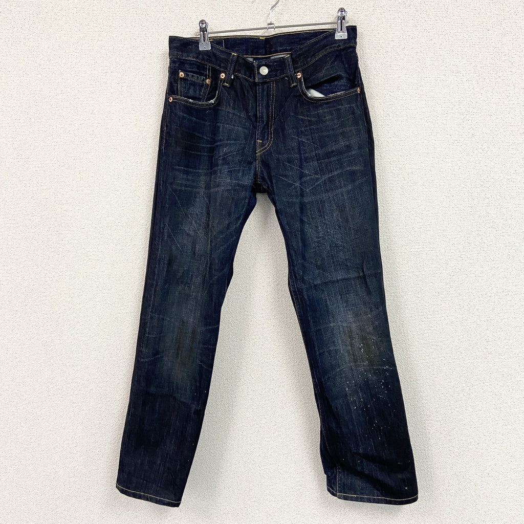 Levi's　リーバイス　デニム/ジーンズ　ジップフライ　インディゴ　W30サイズ メンズ 古着