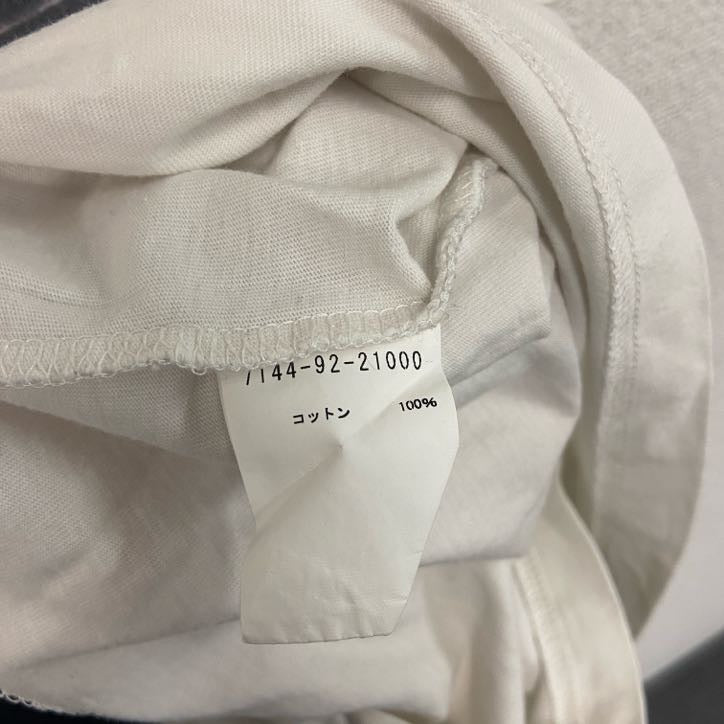 ABAHOUSE　アバハウス　半袖プリントTシャツ　エッフェル塔　トロカデロ広場　白　ホワイト　Mサイズ　　　古着