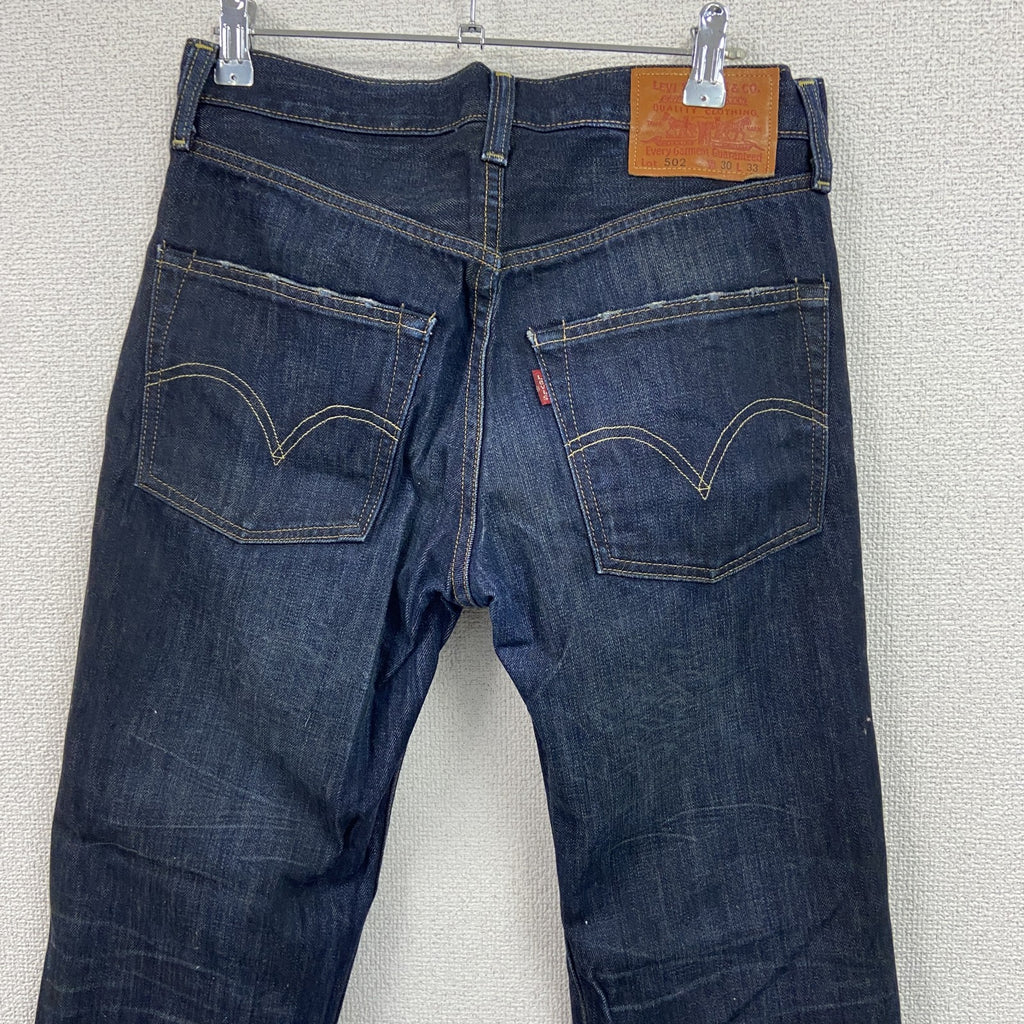 Levi's　リーバイス　デニム/ジーンズ　ジップフライ　インディゴ　W30サイズ メンズ 古着
