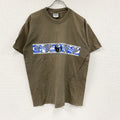 00s　GILDAN　ギルダン　半袖プリントTシャツ　ヴィンテージ　茶色　ブラウン　Lサイズ　古着