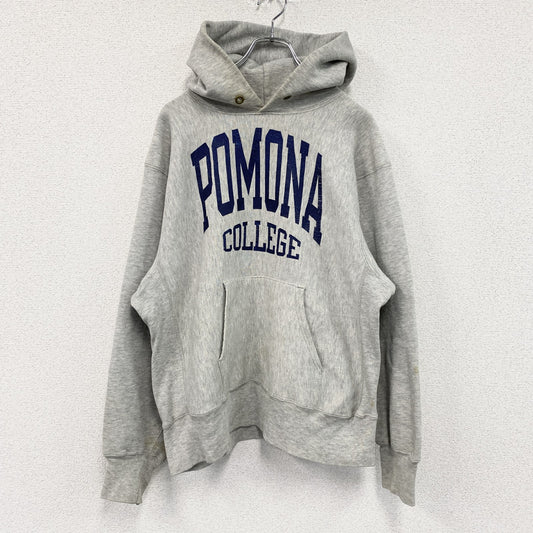 80s　champion　チャンピオン　リバースウィーブ　フーディー/スウェットパーカー　グレー　Lサイズ