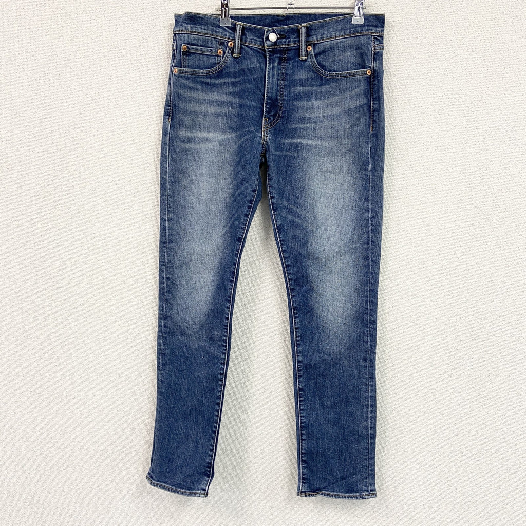 Levi's　リーバイス　デニム/ジーンズ　ジップフライ　インディゴ　W33サイズ メンズ コットン ポリエステル 古着