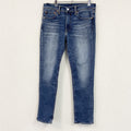 Levi's　リーバイス　デニム/ジーンズ　ジップフライ　インディゴ　W33サイズ メンズ コットン ポリエステル 古着