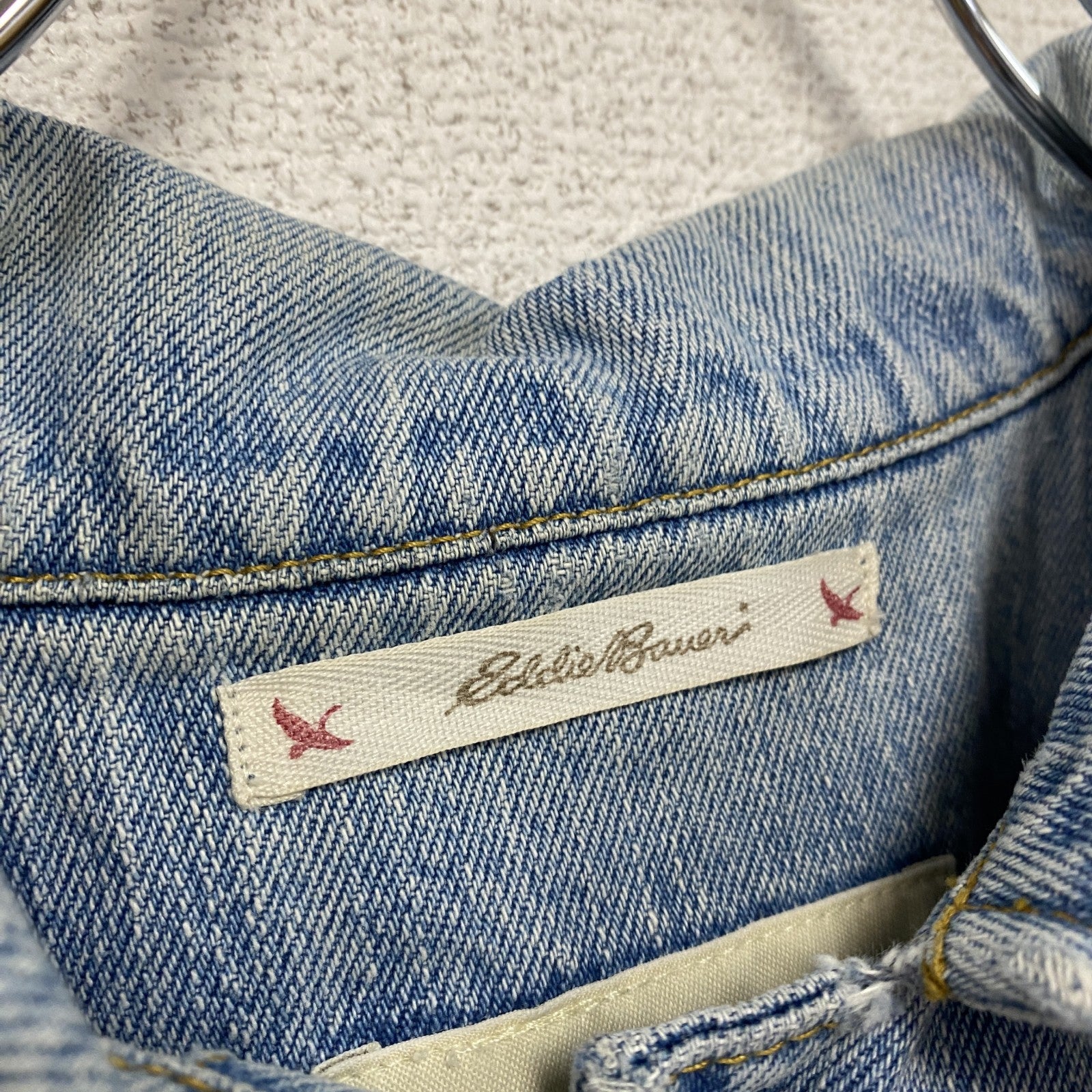 Eddie Bauer　エディーバウアー　デニムジャケット/Gジャン　インディゴ　Mサイズ　古着