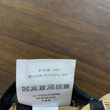 NEW ERA　ニューエラ　6パネルキャップ　ベースボールキャップ　ベージュ