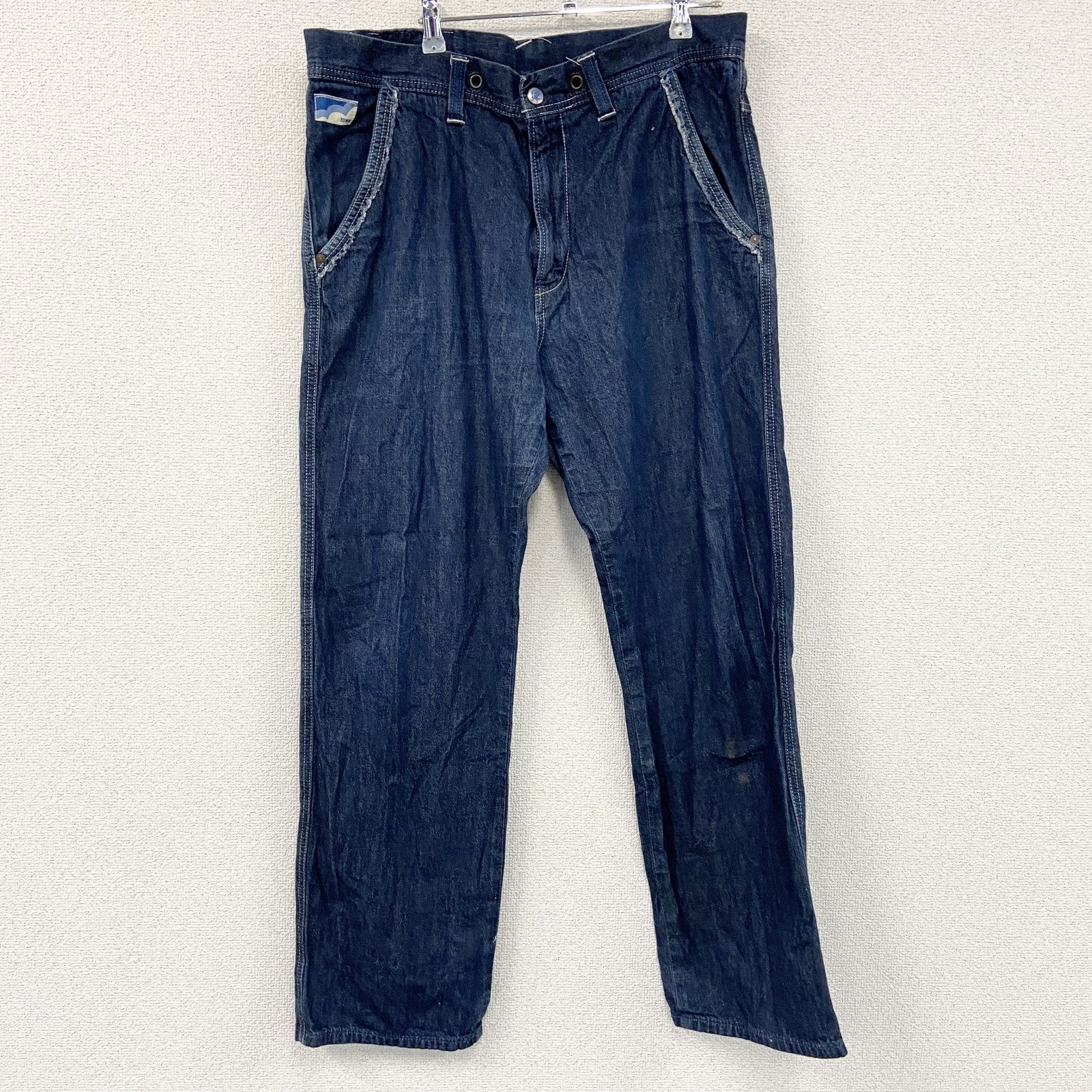 EDWIN　エドウィン　デニムパンツ/ジーンズ　ジップフライ　インディゴ　XLサイズ　古着