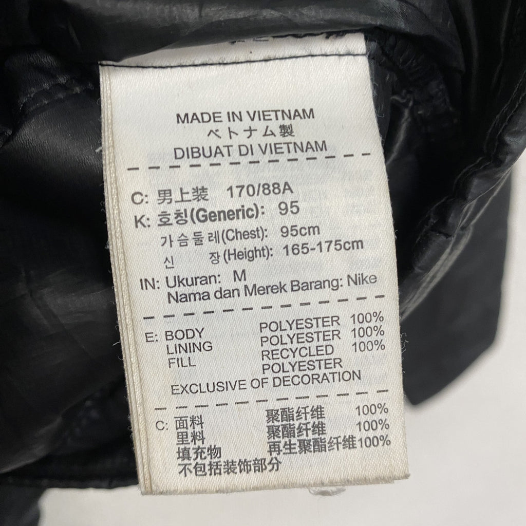 NIKE GOLF　ナイキゴルフ　中綿ジャケット　黒　ブラック　Mサイズ　古着