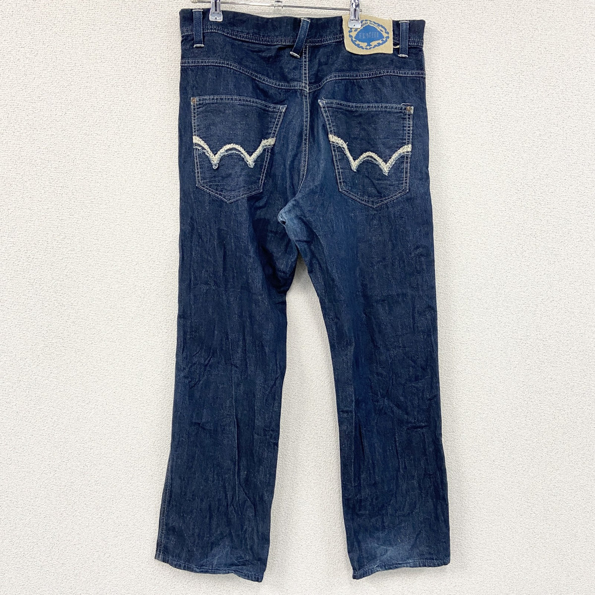 EDWIN　エドウィン　デニムパンツ/ジーンズ　ジップフライ　インディゴ　XLサイズ　古着