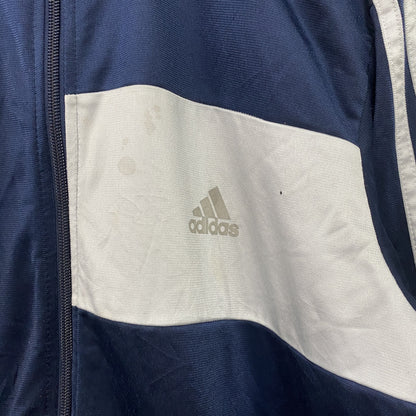 adidas　アディダス　トラックジャケット/ジャージ　パフォーマンスロゴ　紺　ネイビー　Lサイズ