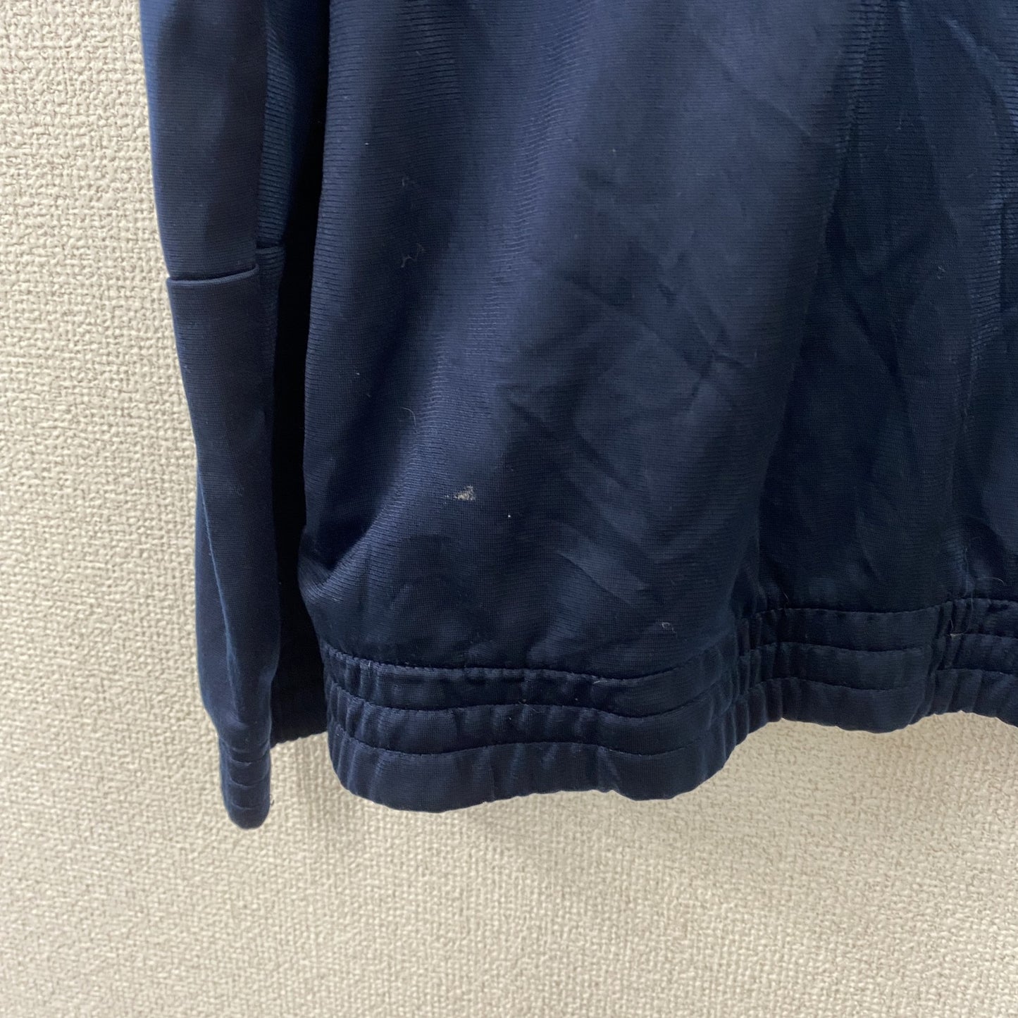 adidas　アディダス　トラックジャケット/ジャージ　パフォーマンスロゴ　紺　ネイビー　Lサイズ