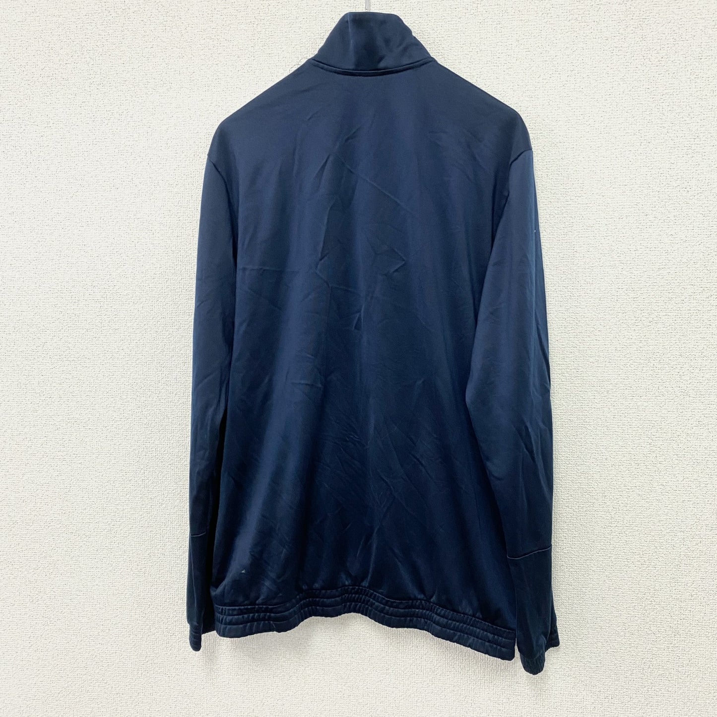 adidas　アディダス　トラックジャケット/ジャージ　パフォーマンスロゴ　紺　ネイビー　Lサイズ