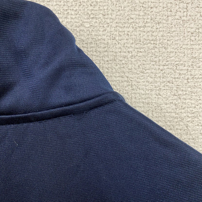 adidas　アディダス　トラックジャケット/ジャージ　パフォーマンスロゴ　紺　ネイビー　Lサイズ