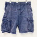 GAP　ギャップ　ハーフカーゴパンツ/ショートパンツ　紺　ネイビー　32サイズ　古着