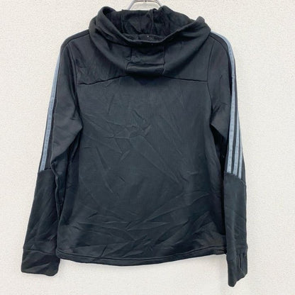 adidas　アディダス　フルジップトラックジャケット/ジャージ　黒　ブラック　Mサイズ