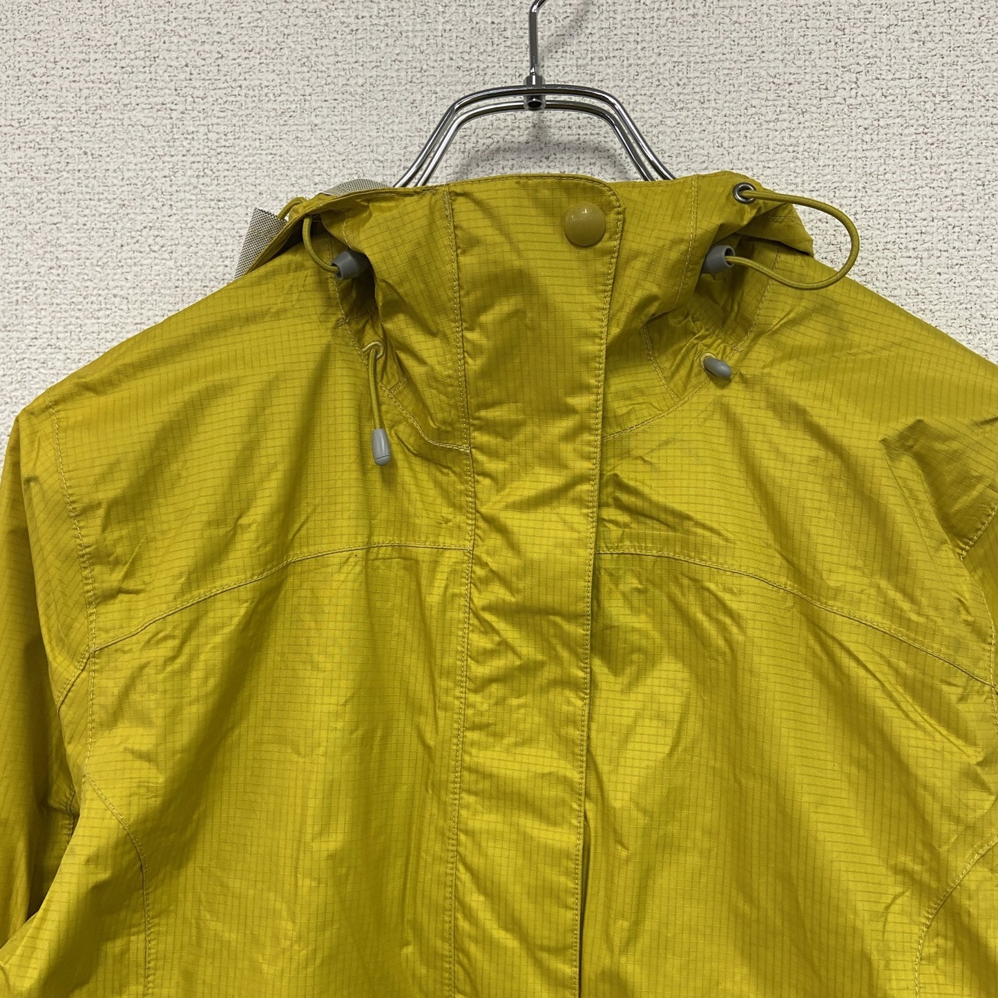 L.L.Bean　エルエルビーン　マウンテンパーカー　リップストップ　黄色　イエロー　Mサイズ