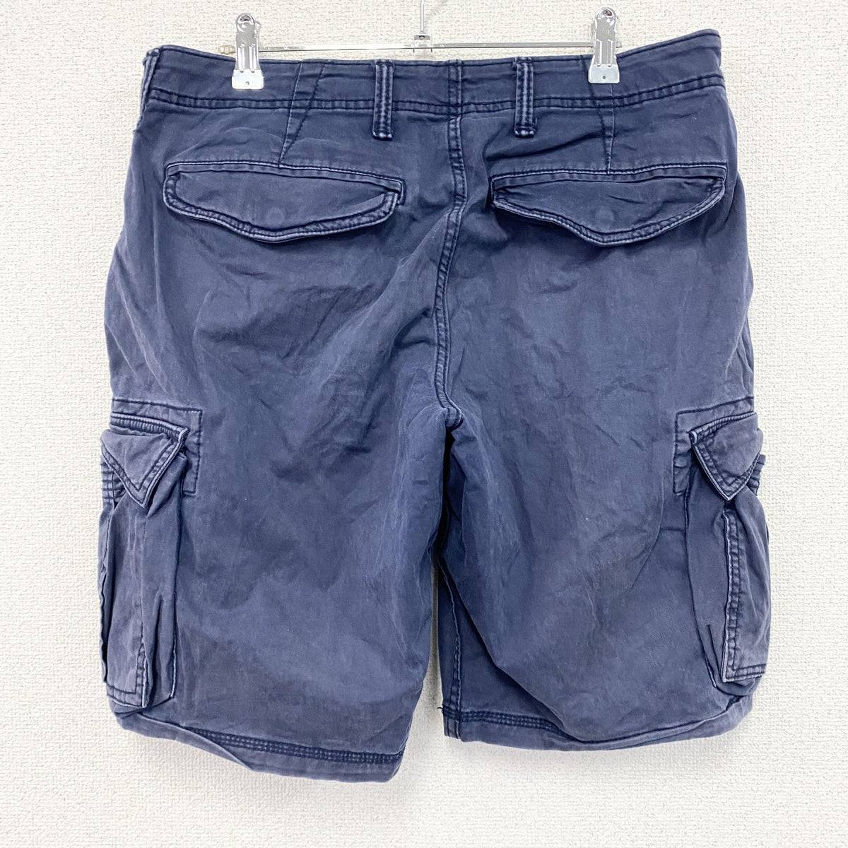 GAP　ギャップ　ハーフカーゴパンツ/ショートパンツ　紺　ネイビー　32サイズ　古着