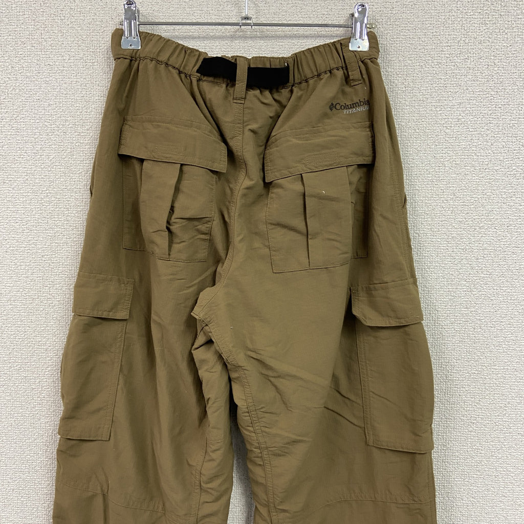Columbia コロンビア　カーゴパンツ　ジップフライ　茶色　ブラウン　Sサイズ　古着