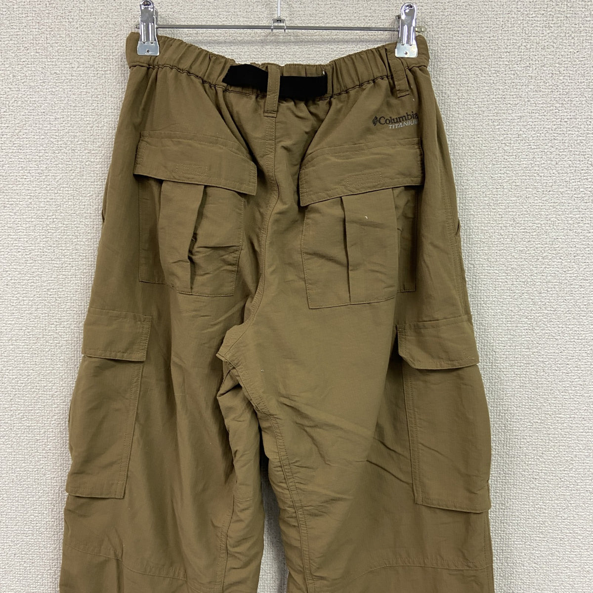 Columbia コロンビア　カーゴパンツ　ジップフライ　茶色　ブラウン　Sサイズ　古着