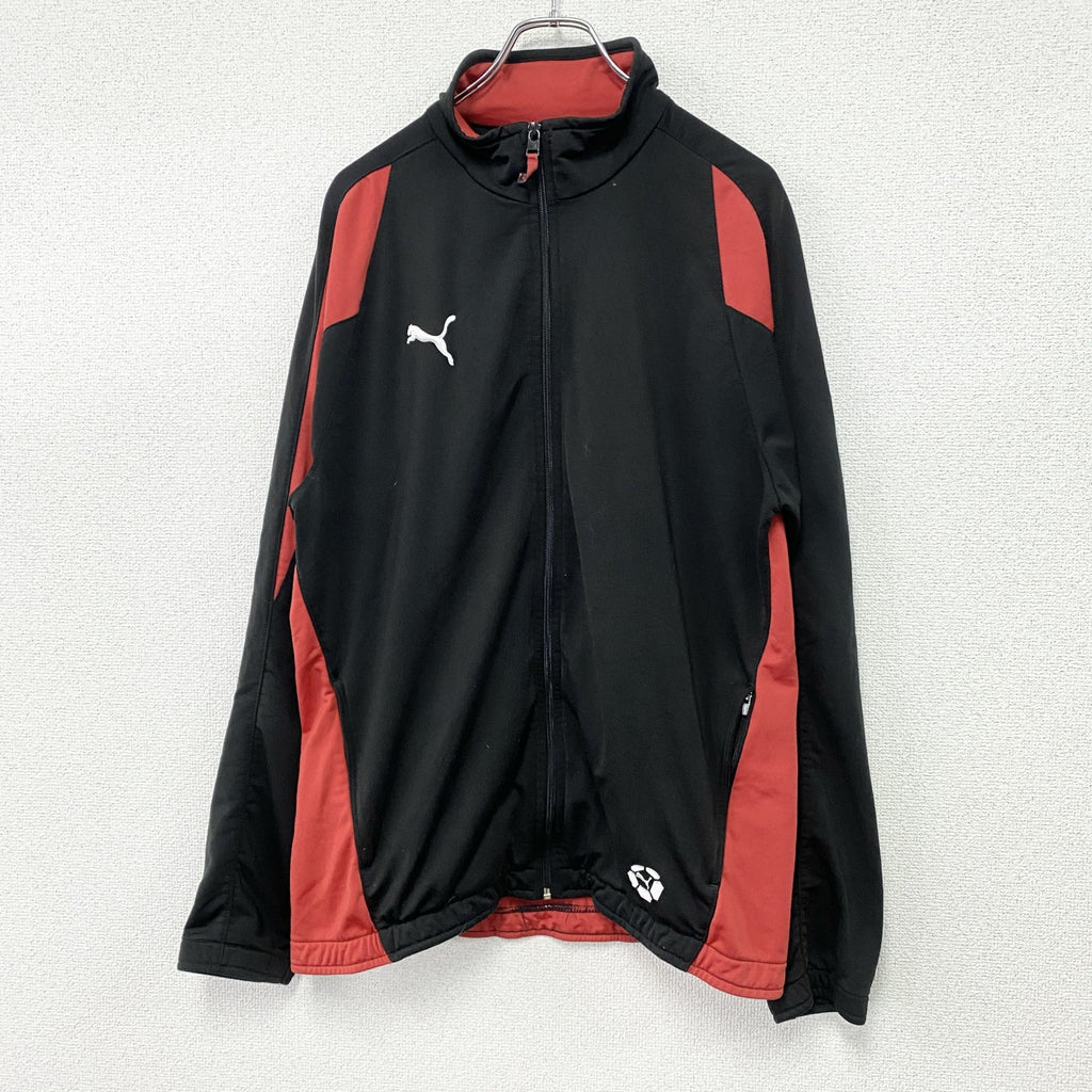 PUMA　プーマ　トラックジャケット/ジャージ　赤　レッド　Lサイズ　古着