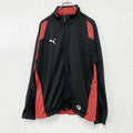 PUMA　プーマ　トラックジャケット/ジャージ　赤　レッド　Lサイズ　古着