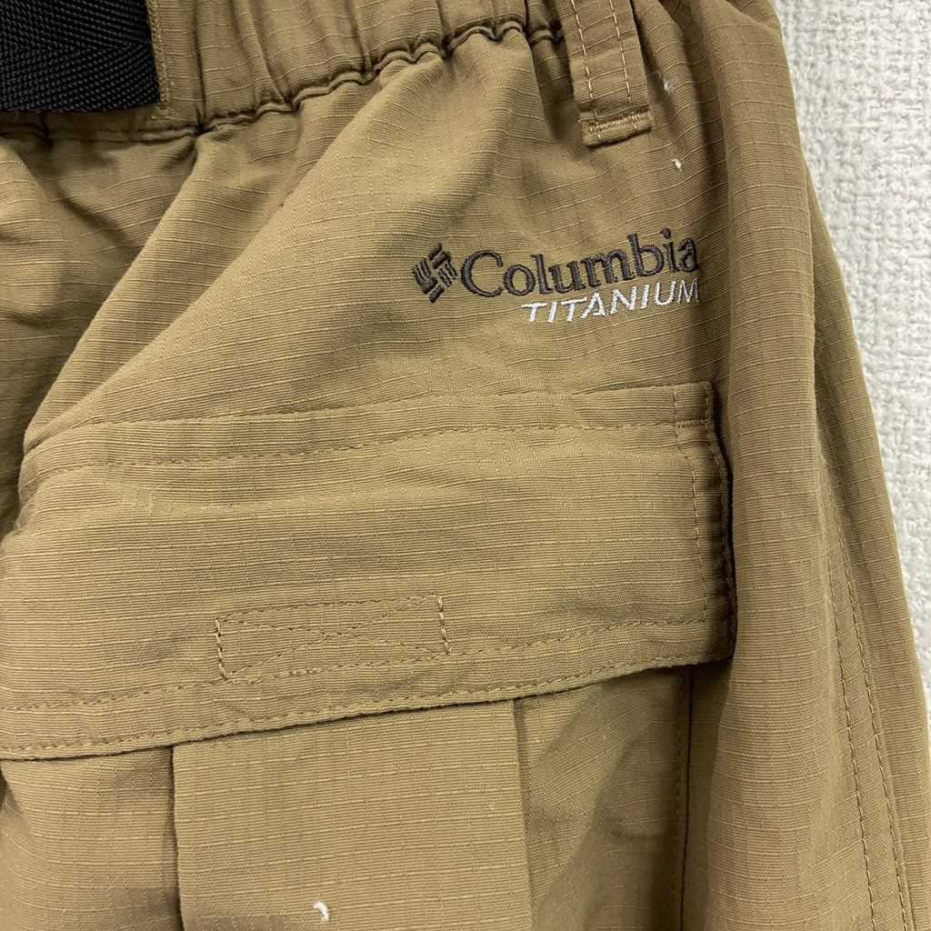 Columbia コロンビア　カーゴパンツ　ジップフライ　茶色　ブラウン　Sサイズ　古着
