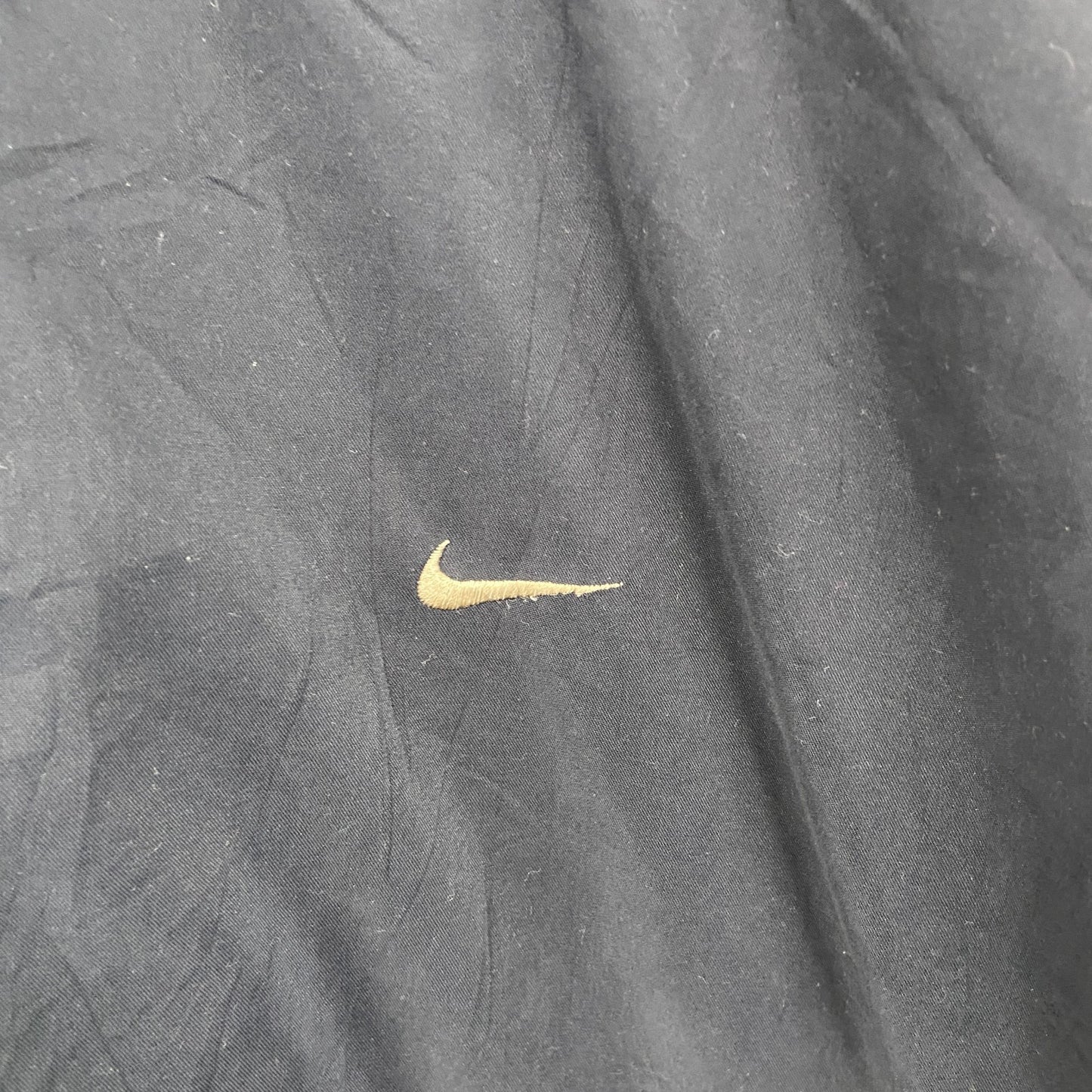 NIKE GOLF　ナイキゴルフ　ハーフジップリバーシブルブルゾン　黒　ブラック　ベージュ　2XLサイズ