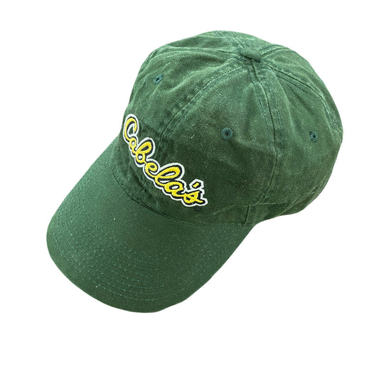 Cabela's　カベラス　6パネルキャップ　ベースボールキャップ　緑　グリーン　ワンサイズ