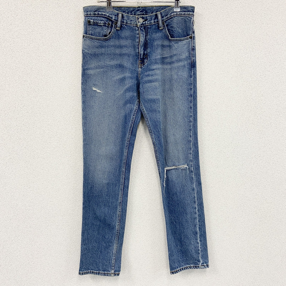Levi’s　リーバイス　511　デニムパンツ/ジーンズ　ジップフライ　縦落ち　インディゴ　W31サイズ　古着