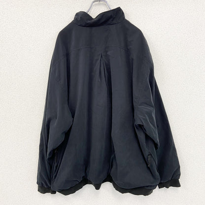 NIKE GOLF　ナイキゴルフ　ハーフジップリバーシブルブルゾン　黒　ブラック　ベージュ　2XLサイズ