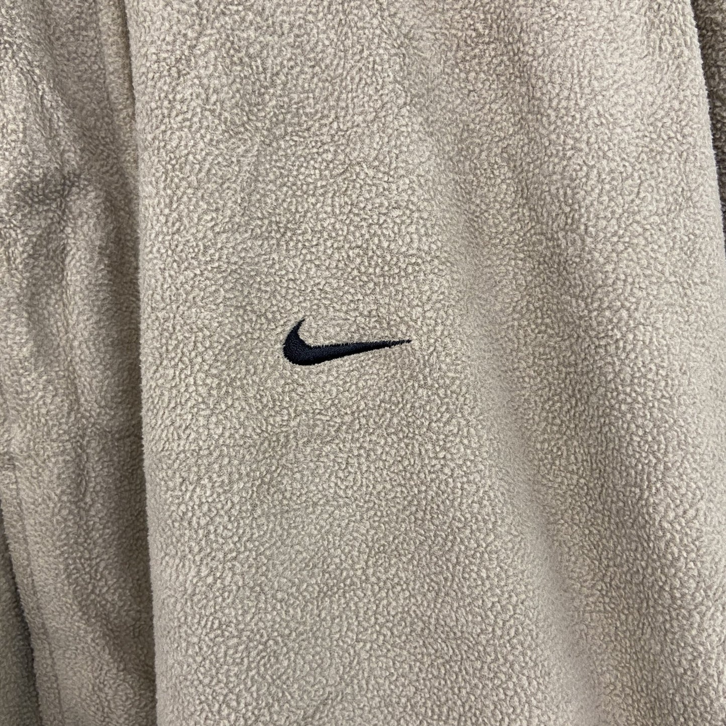 NIKE GOLF　ナイキゴルフ　ハーフジップリバーシブルブルゾン　黒　ブラック　ベージュ　2XLサイズ