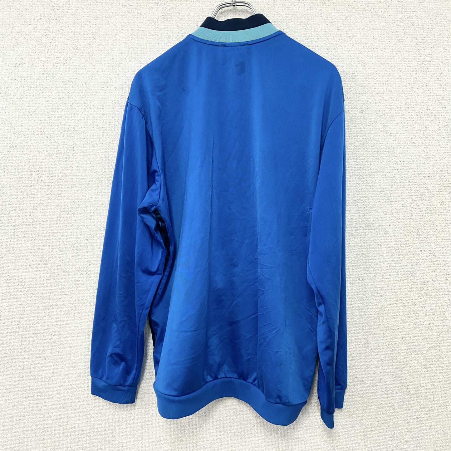 adidas　アディダス　トラックジャケット/ジャージ　青　ブルー　Lサイズ