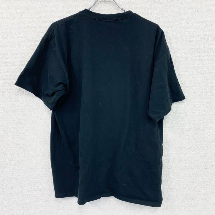 All Sport　オールスポート　半袖プリントTシャツ　シングルステッチ　USA製　ブラック　XL（48）サイズ　古着