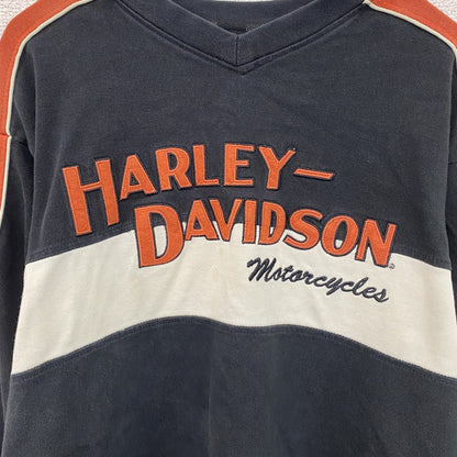 Harley Davidson ハーレーダビッドソン　スウェット　トレーナー　黒　ブラック　Mサイズ　