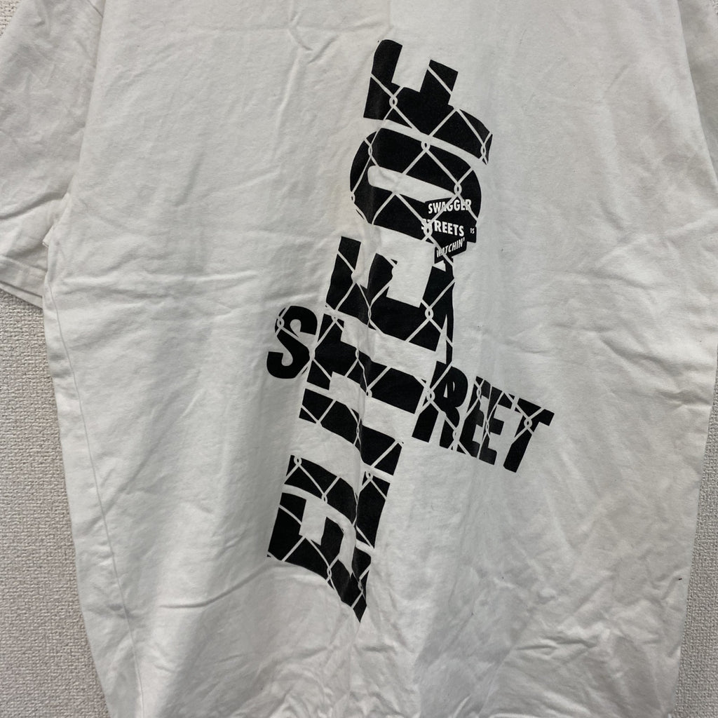 Swagger　半袖プリントTシャツ　白　ホワイト　XLサイズ　古着