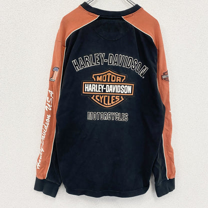 Harley Davidson ハーレーダビッドソン　スウェット　トレーナー　黒　ブラック　Mサイズ　