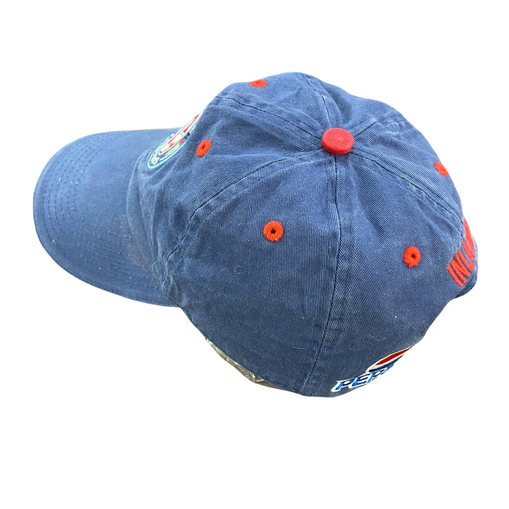 Spokane Indians　スポケーン・インディアンズ　6パネルキャップ　ベースボールキャップ　青　ブルー　　古着