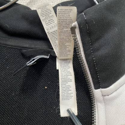 adidas　アディダス　トラックジャケット/ジャージ　パフォーマンスロゴ　白　ホワイト　Lサイズ