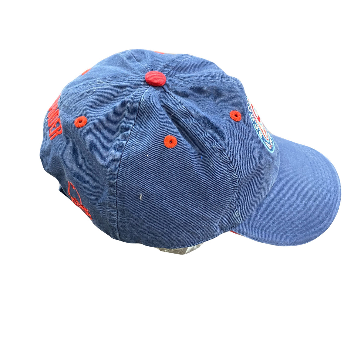 Spokane Indians　スポケーン・インディアンズ　6パネルキャップ　ベースボールキャップ　青　ブルー　　古着