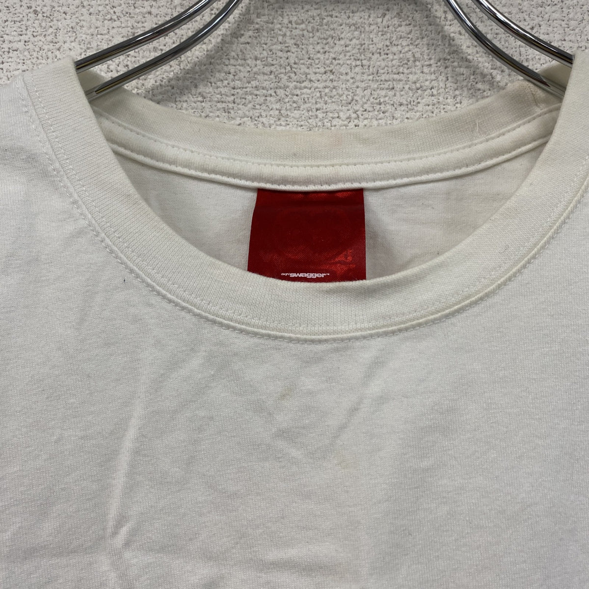 Swagger　半袖プリントTシャツ　白　ホワイト　XLサイズ　古着
